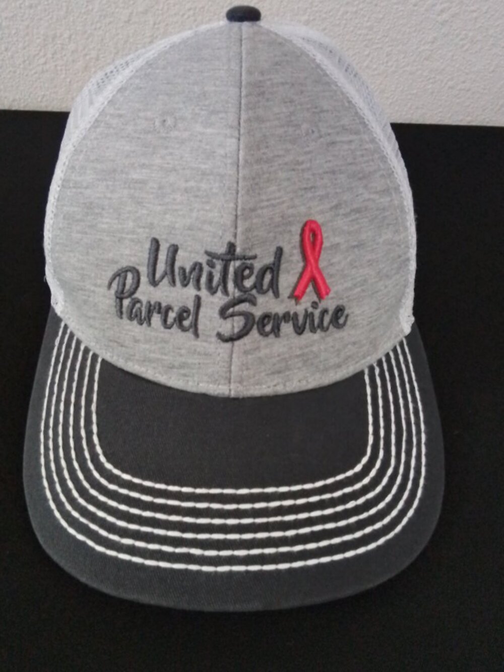 UPS United Parcel Service Breast Cancer Awareness Mesh Trucker Hat